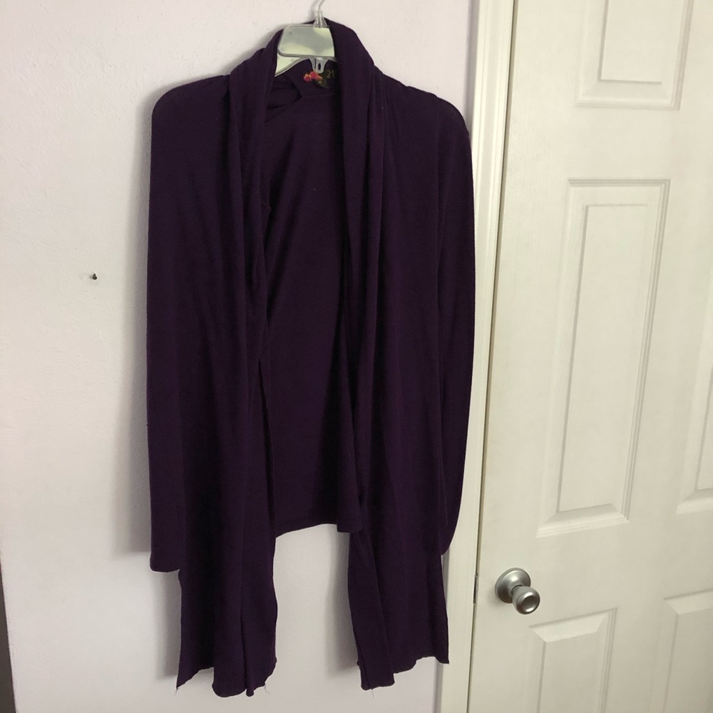 🍁 4/$16 🍁 F21 | Forever 21| purple cardigan